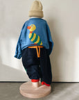 Color block jogging pants - baby