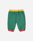 Color block jogging pants - baby