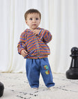 Roll The Dice light denim pants - baby