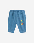 Roll The Dice light denim pants - baby