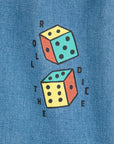 Roll The Dice light denim pants - baby