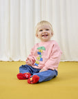 Roll The Dice light denim pants - baby