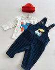 Bobo Choo Choo denim dungaree - baby