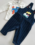 Bobo Choo Choo denim dungaree - baby