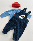 Bobo Choo Choo denim dungaree - baby