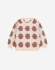 Kaleidoscope jacquard jumper - baby