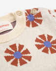 Kaleidoscope jacquard jumper - baby