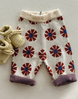 Kaleidoscope jacquard knitted pants - baby