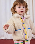 Game Pawns reversible sheepskin jacket - baby