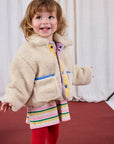 Game Pawns reversible sheepskin jacket - baby