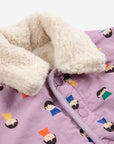 Game Pawns reversible sheepskin jacket - baby