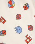 Toys all over footed leggings - newborn