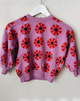 Kaleidoscope all over sweatshirt - kids