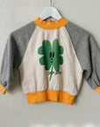 Lucky Clover ranglan sweatshirt - kids