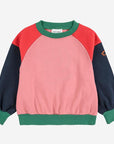 Tic Tac Toe color block sweatshirt - kids