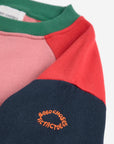 Tic Tac Toe color block sweatshirt - kids