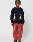 Bobo Choses brown denim pants - kids