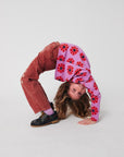 Bobo Choses brown denim pants - kids