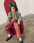 Bobo Choses brown denim pants - kids