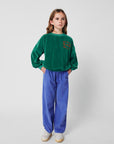 Lilac corduroy pants - kids