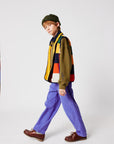 Lilac corduroy pants - kids