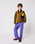 Lilac corduroy pants - kids