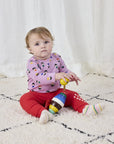 Kaleidoscope long socks pack x2 - baby