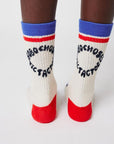 Tic Tac Toe color block long socks - kids