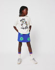 Tic Tac Toe color block long socks - kids