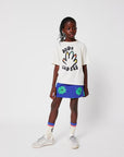 Tic Tac Toe color block long socks - kids