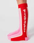 Tic Tac Toe extra long socks - kids