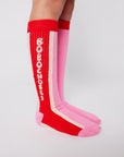 Tic Tac Toe extra long socks - kids