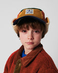 Mr Pencil corduroy winter cap - kids