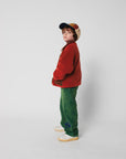 Mr Pencil corduroy winter cap - kids