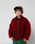 Mr Pencil corduroy winter cap - kids