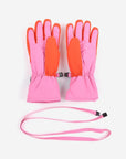 Pink ski gloves - Kids