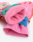 Pink ski gloves - Kids