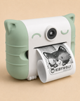 KIDYPRINT - THERMISCHE PRINTCAMERA GROEN