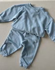 FLEECE TROUSERS BLUE - baby