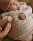 VEST HARVEY BABY - cream/apricot