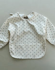 BIB WITH SLEEVES - hearts