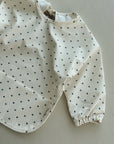 BIB WITH SLEEVES - hearts