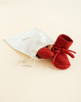 Booties 0-9m - Red
