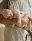 VEST HARVEY BABY - cream/apricot