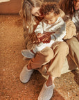 MERINO BOOTIES - milk