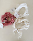 bébé & kids white flower scarf
