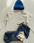 JERSEY LS T-SHIRT - beige melange
