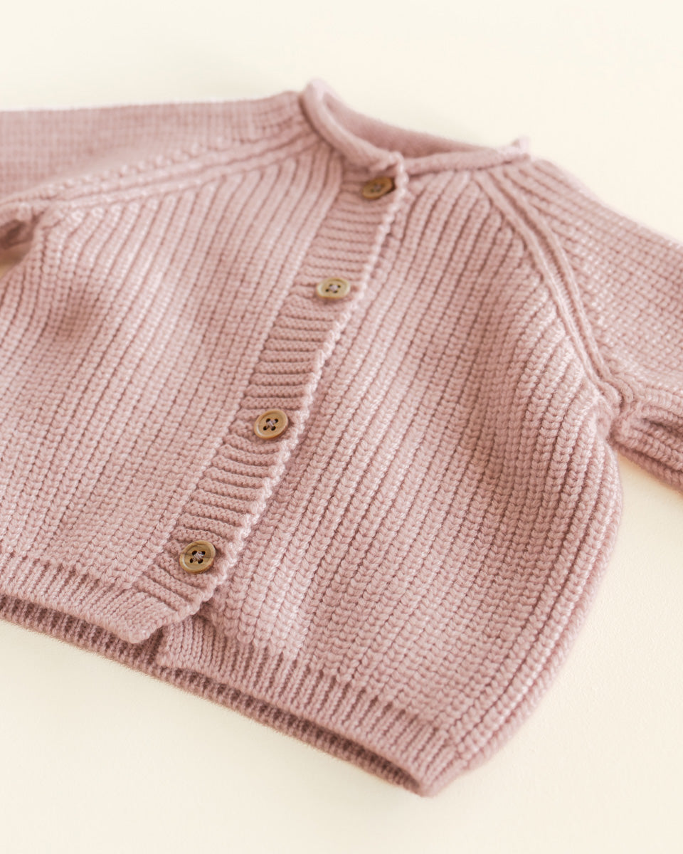 CARDIGAN INGA - powder