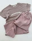 Sweet Cake Short Sleeve Tee Indie Pink - baby & kids