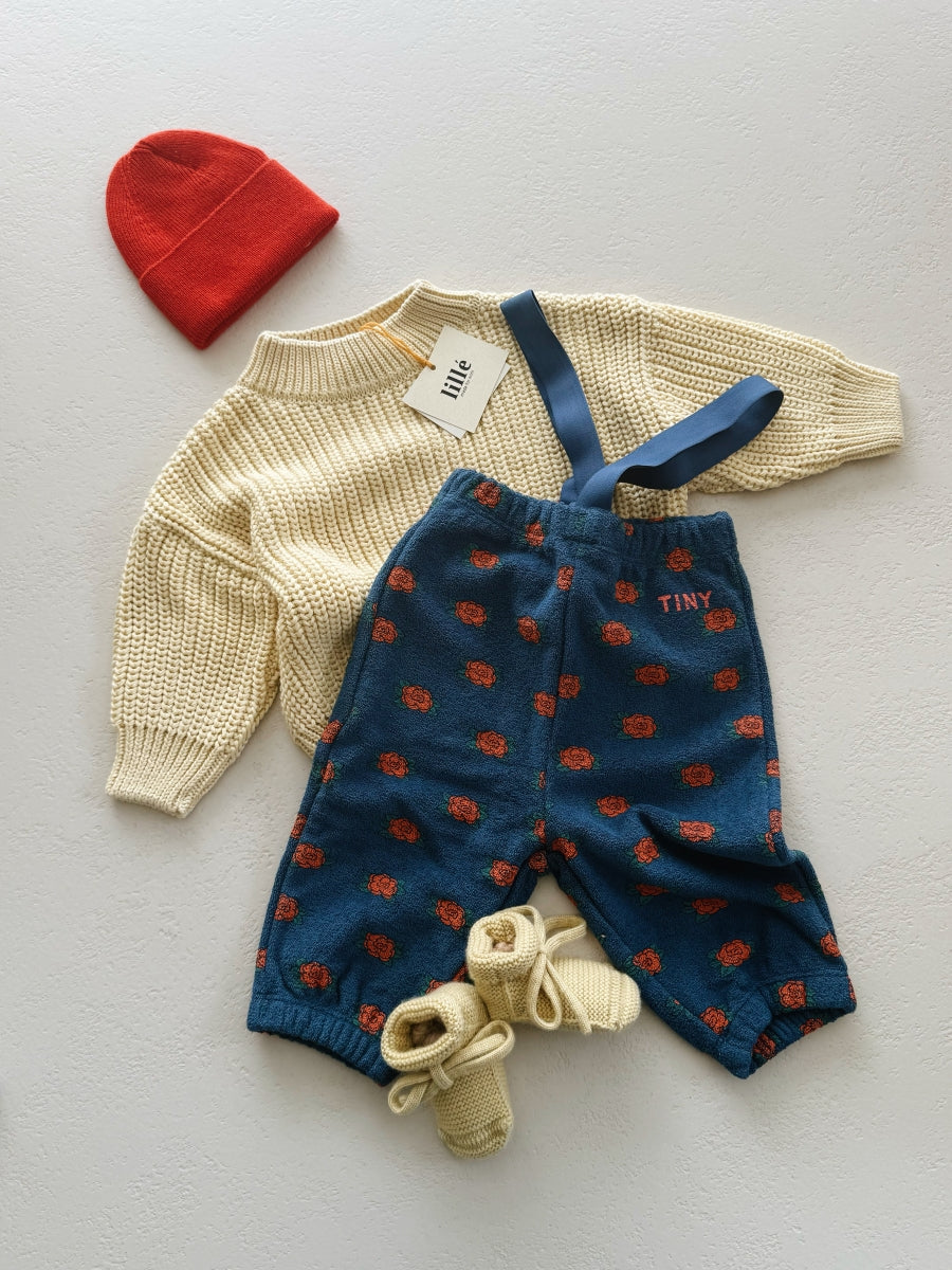 CHUNKY BUTTER YELLOW KNIT
